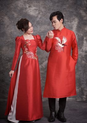 Áo dài cặp đôi