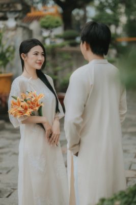 Áo dài cặp đôi