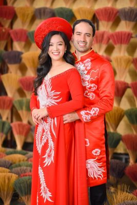 Áo dài cặp đôi