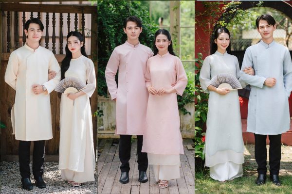 Áo dài cặp đôi